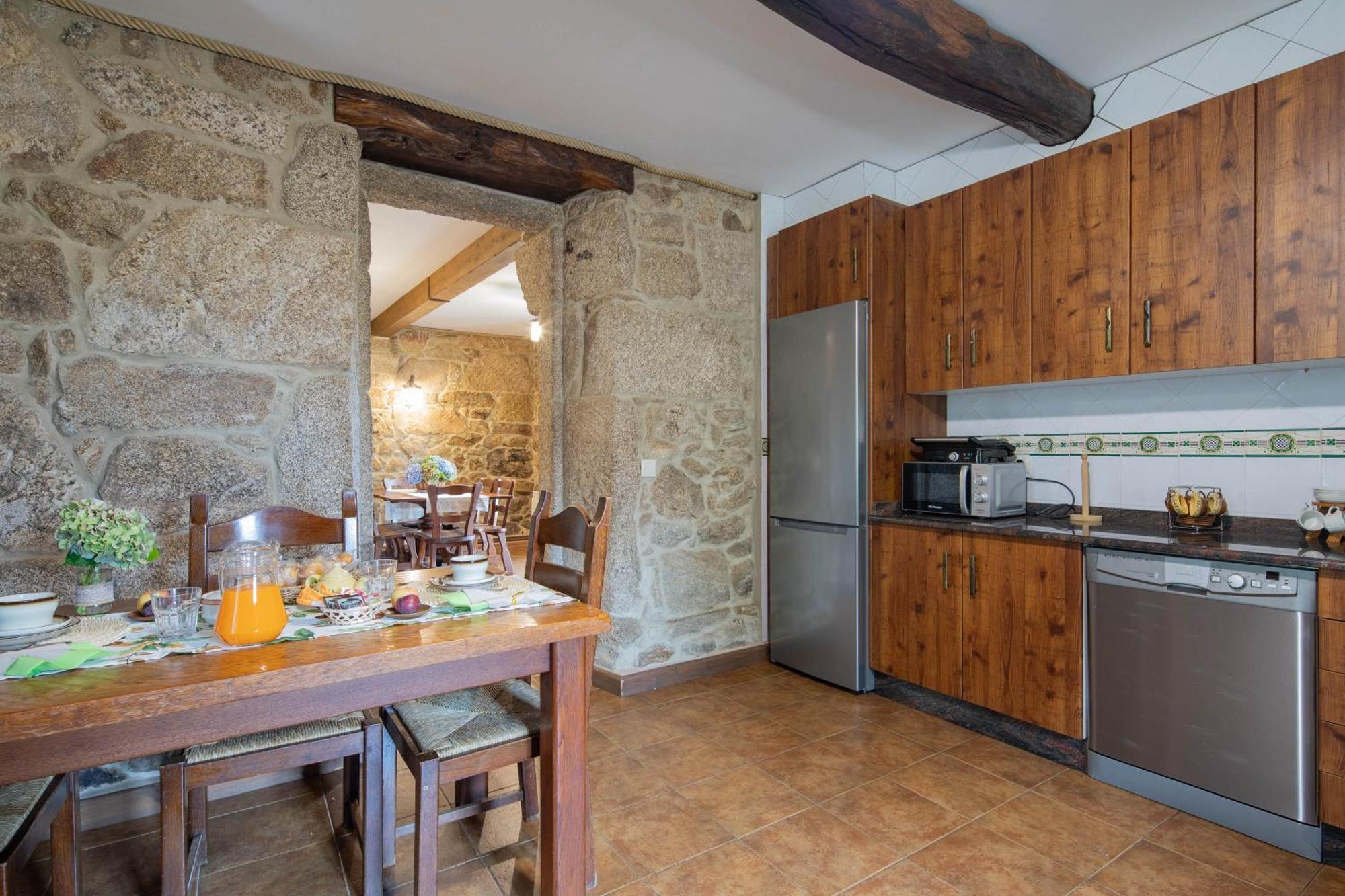 Casa Rural Magina Fornelos de Montes Eksteriør bilde