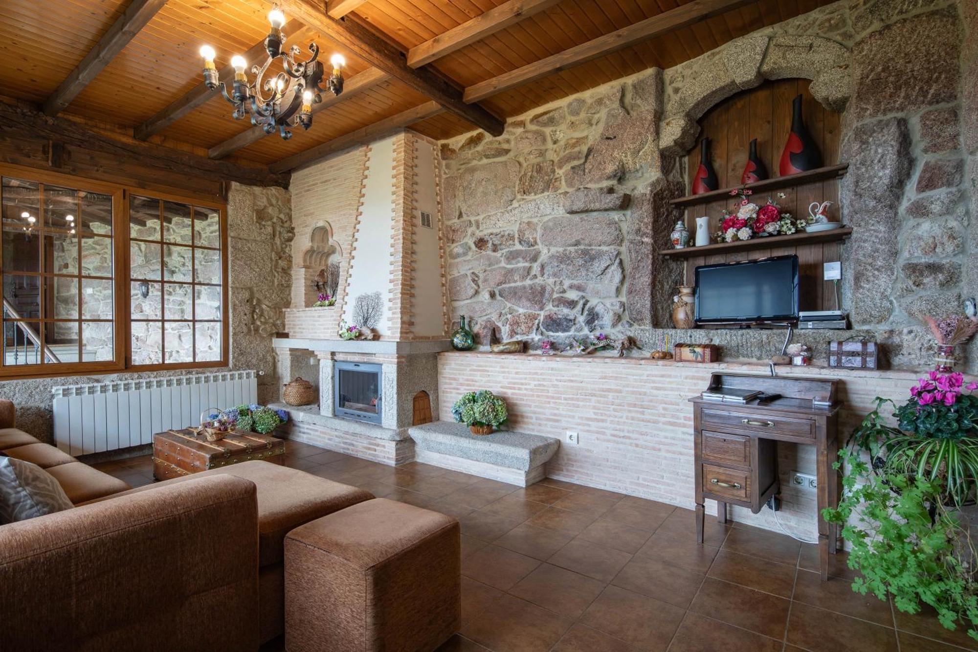 Casa Rural Magina Fornelos de Montes Eksteriør bilde